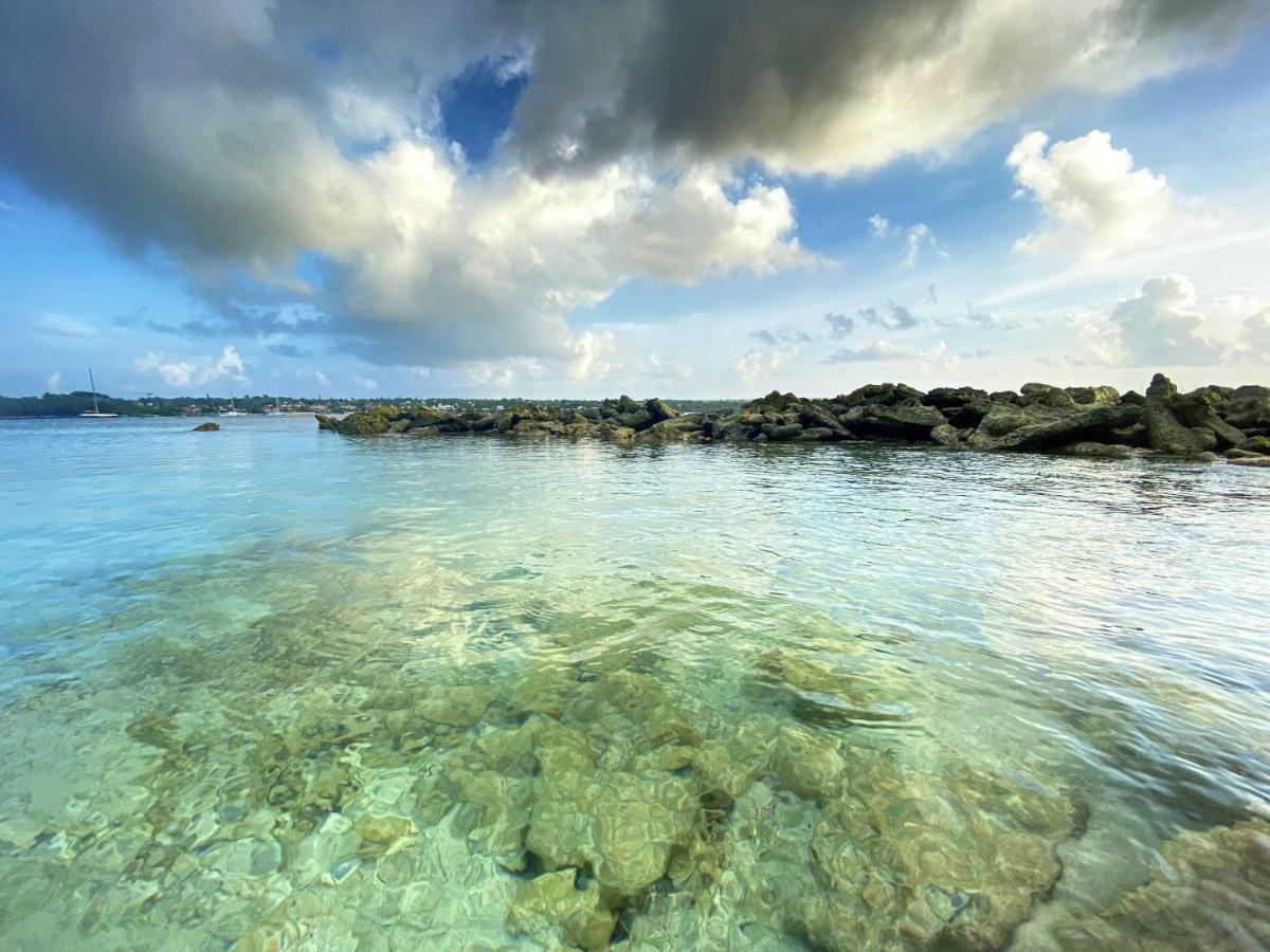 Le Paradis Zen 1Er Etage Et Rdc Vue Plage Et Mer Ste Anne ساينت آن المظهر الخارجي الصورة